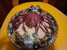 Vintage Majolika Wandplatte