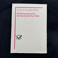 Postwertzeichen DDR 1984 -