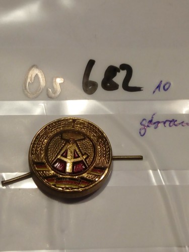 Kokarde ddr metall - ddr,