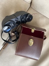 altes Fernglas  8 x 30   Steiner Bayreuth    mit Ledertasche innen roter Samt