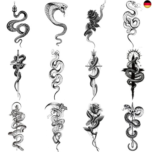 Blätter temporäre tattoos - temporäre,