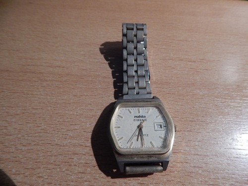 Alte ddr ruhla uhr quarz - ddr,