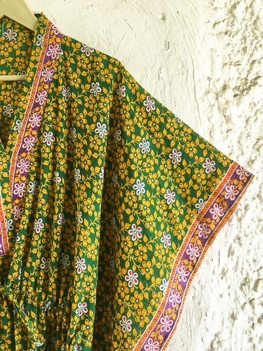 Reine baumwolle kaftan grün - reine,