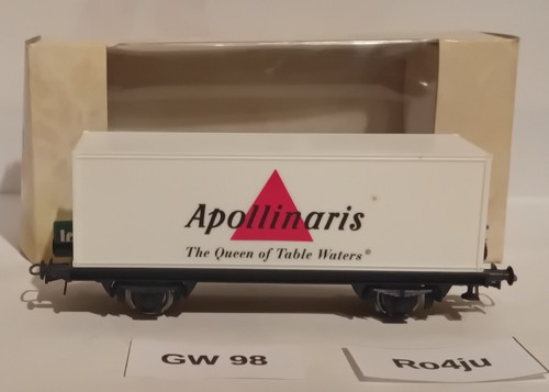 Roco containerwagen 4ju 2 - roco, ro