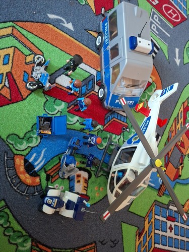 Playmobil polizei set - polizei, xl-set