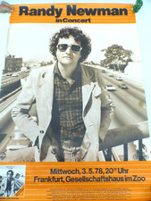 Konzertplakat randy newman - randy, in