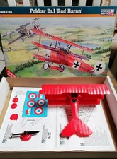 Fokker DR.1 RED Baron Maßstab 1:48 RAR angefangen zu bauen Mister Craft