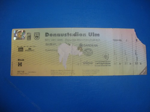 Ticket ssv ulm 1846 - ticket,