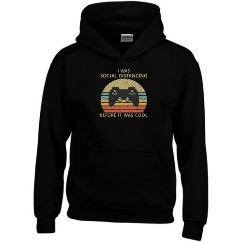 Social distancing hoodie - social,