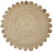 Jute Teppich Rund Beige