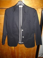 Aigner Damen Blazer Jacke Jackett Made in Italy Baumwolle/Elasthan Schwarz Gr.42