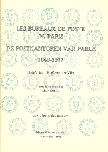 Vries w van der - de,