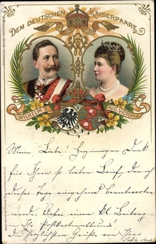 Litho kaiser wilhelm - kaiser,
