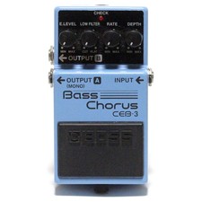 Boss CEB-3 Bass Chorus (Pink