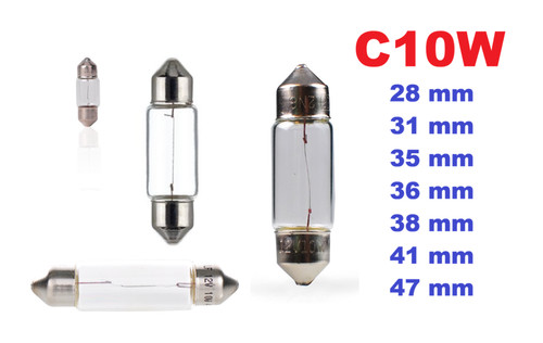 C10w 12v 10w - 10w, sv8,5-8