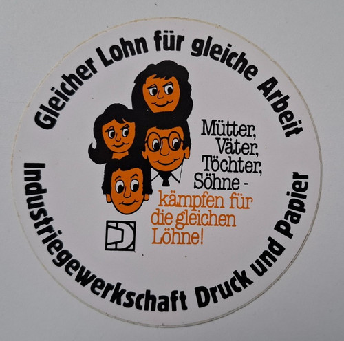 Aufkleber druck und - druck,