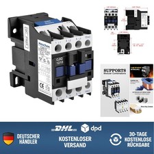 Relais AC 220V Heschen 3-polig 12A 380V Schütz Heizungssteuerung
