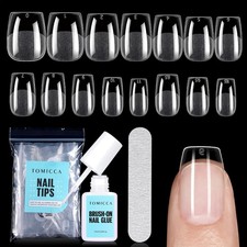 Nageltips set nagelkleber - nageltips,