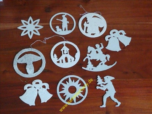 Konvolut pappe ornament - konvolut,