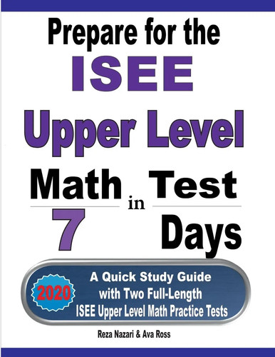 Prepare for the isee upper - the,
