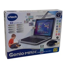 VTech Genio MAX Computer Kindercomputer LapTop Lernspielzeug Grau FRANZÖSISCH ✅