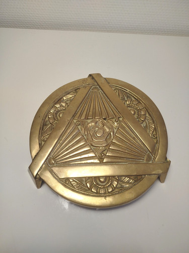 Art deco untersetzer bronze - deco,