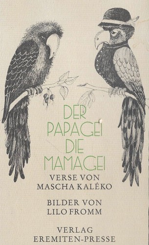 Mascha kaléko der papagei die - mascha,
