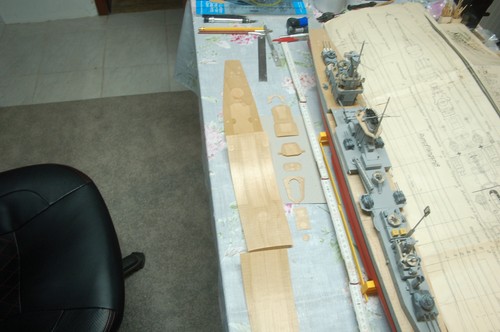 Holzdeck kreuzer nürnberg - kreuzer,