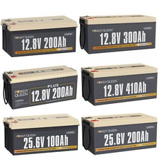 12V/24V 300Ah 200Ah 100Ah 50Ah