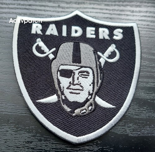 Oakland raiders logo - patch, nfl