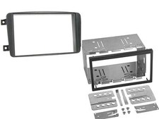 Einbaurahmen Set Doppel DIN Autoradio für Mercedes C-Klasse W203 CLK Viano Vito