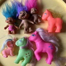 80er Jahre Trolle Ponys Fakies