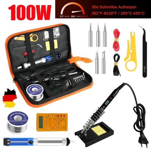 Lötkolben set lötset 100w - set,