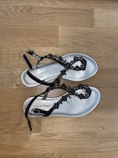 Phillip Hardy Sandalen Damen schwarz gold