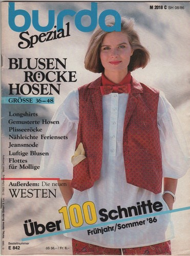 Burda spezial blusen - spezial,,