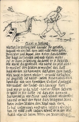 Maxl stellung soldat - ak,