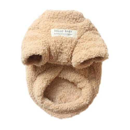 Warmer hundepullover plüsch - warmer,