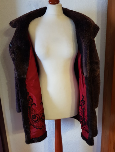 Alte warme pelzjacke winter - alte,,