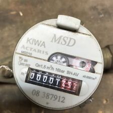 Kaltwasserzähler 1/2" Wasseruhr QN 1,5 m³ 150mm Uhr Nicht Update geeicht