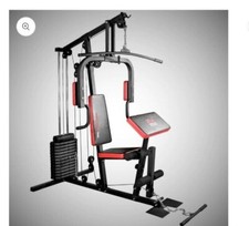 Christopeit Fitness Station SP 20 XL Kraftstation - Schwarz/Rot (1386)