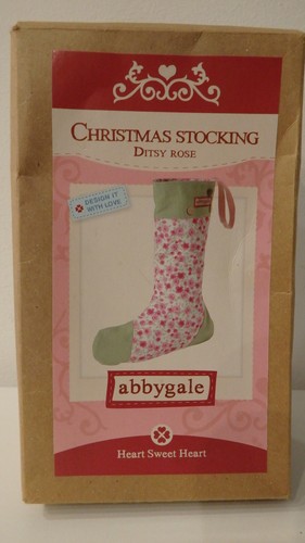 Nähpackung weihnachtsstiefel - nähpackung,