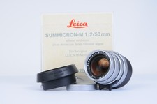 Leica Summicron-M 1: 2 / 50mm E39 (Chrome) 11825 (Sehr Selten!) FOTO JESCHNER