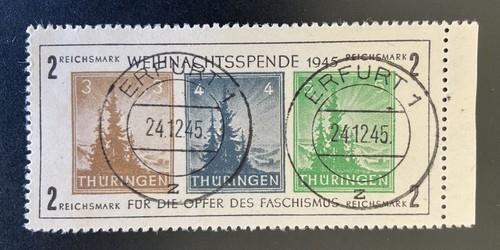 Sbz 1945 block1x gestempelt - 1945,