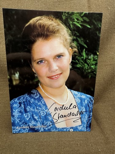 Autogrammkarte cordula - autogrammkarte,