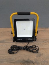 NEU 100 W Led Baustrahler Stativ IP 66 Kaltweiß Flutlicht Fluter