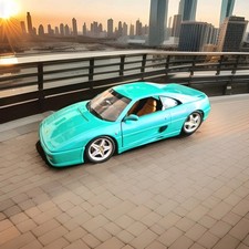 FERRARI  F 355 LIMITED Indianapolis Green Maisto 1:18 Braccio & Götz  (#1025)