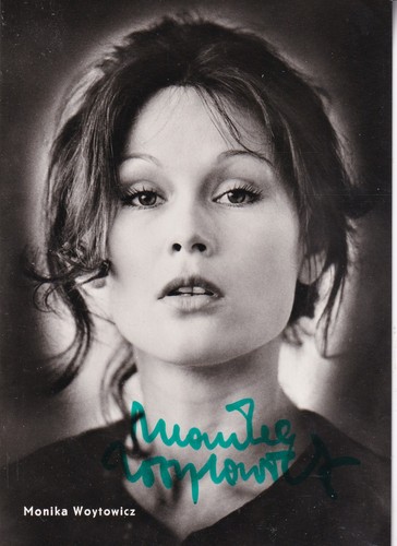 Autogramm monika woytowicz - -,
