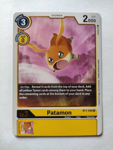 Patamon bt1 048 - bt1-048, digimon