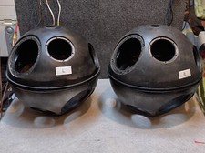 2x Leerkugeln Leergehäuse f GRUNDIG Audiorama 7000 Lautsprecher Boxen Satelliten