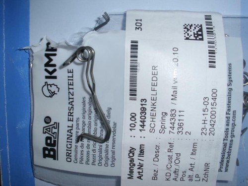Bea schenkelfeder 380 16 - bea,